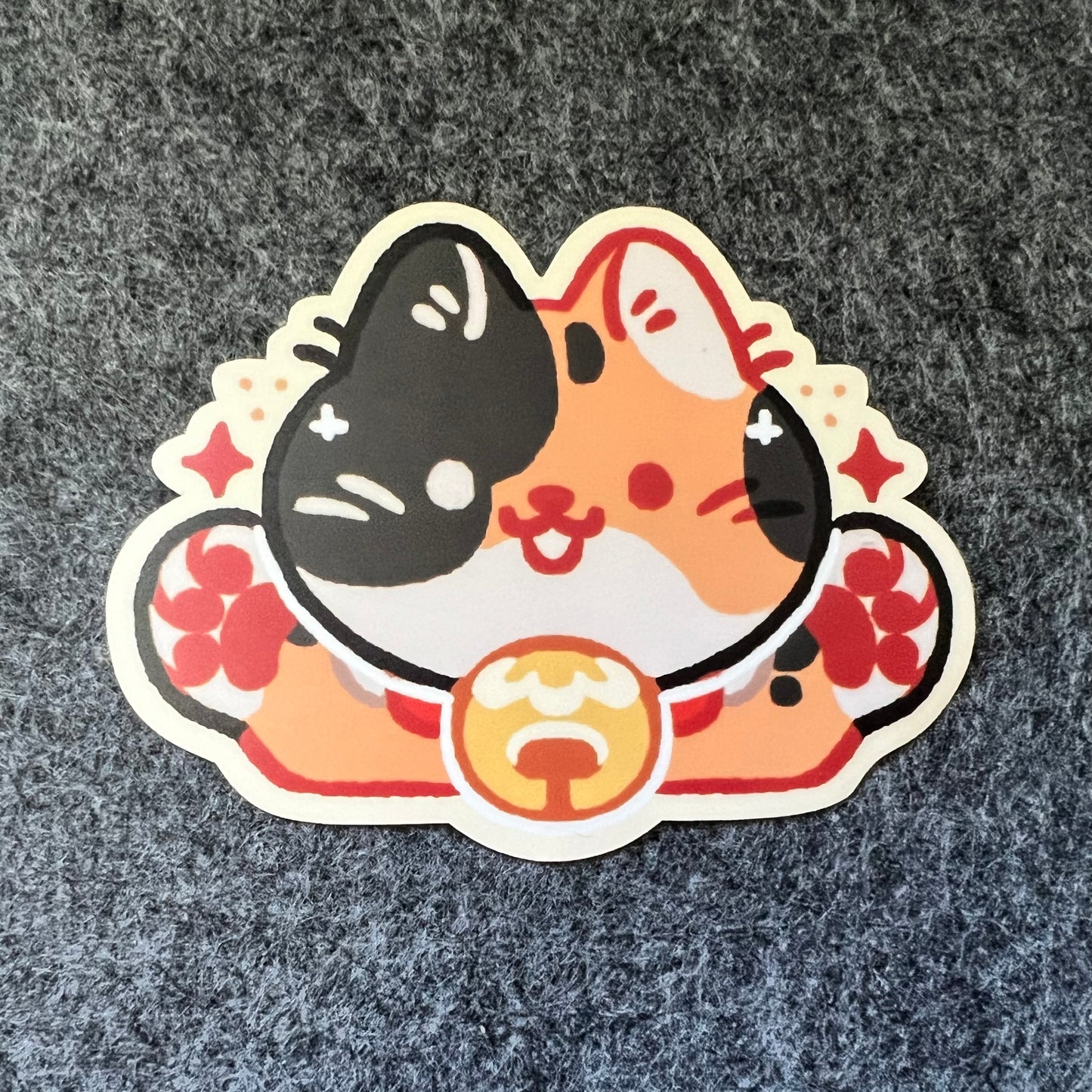 Bell Kitty Sticker