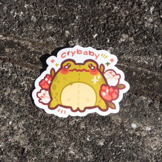 Crybaby frog Sticker