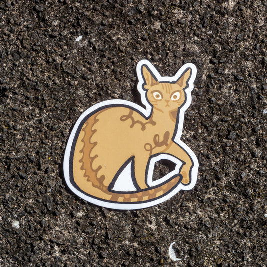 Sand Cat sticker